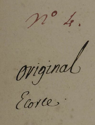 Inventaire général, tome 1 (LL1189), page 4, extrait du regeste 4. Cliquer pour voir l’image de la page entière